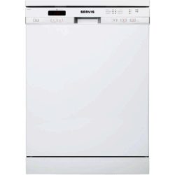 Servis DC6649W 12 Place Dishwasher in White